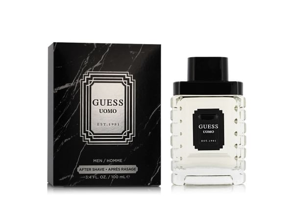 Guess Uomo After Shave for Men 3.4 Fl. Oz. Fresh & Elegant Fragrance