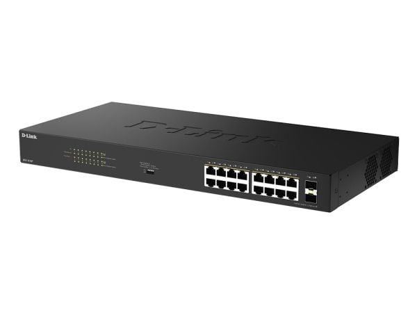 D-Link DGS-1018P, Hallitsematon, Gigabit Ethernet (10/100/1000), Power over Ethernet -tuki