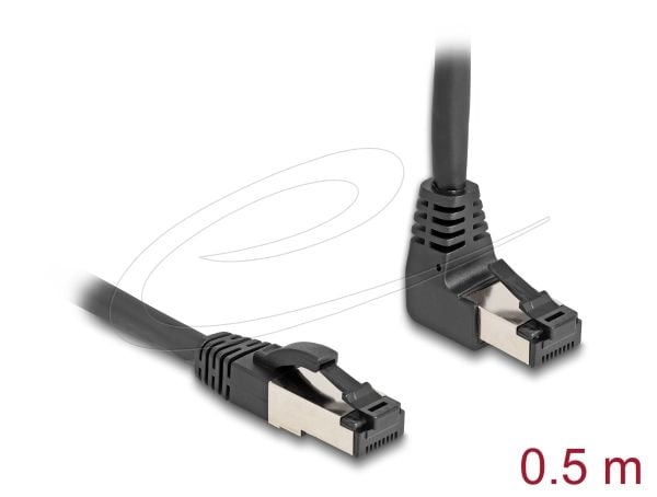 DeLOCK 80393, 0,5 m, Cat8.1, S/FTP (S-STP), RJ-45, RJ-45, RJ-45