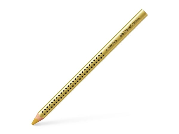 Faber-Castell Jumbo GRIP - Fargeblyant - gull - 3.8 mm