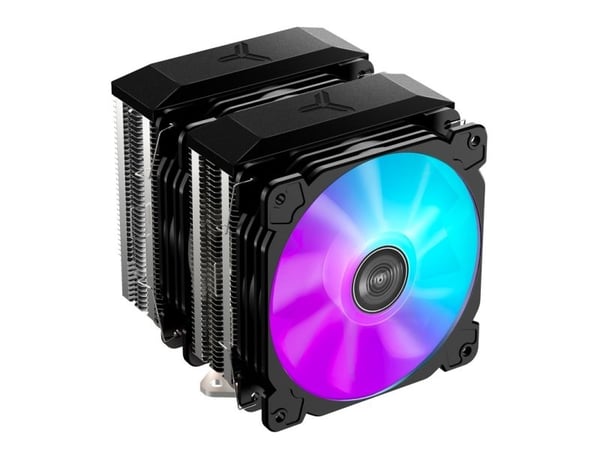 Jonsbo CR-2100, Kjøleribbe/Radiator, 12 cm, 700 RPM, 1500 RPM, Sort