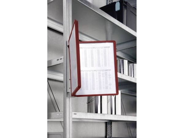 Slitesterk 591403 Skjermpanel Rød B x H D 325 360 260 mm DIN A4