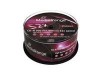 MediaRange - 50 x CD-R - 700 MB (80 min) 52x - spindel