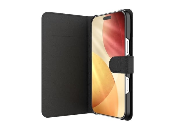 ZAGG Defence - Vikbart fodral för mobiltelefon - polyuretanläder, polykarbonat (PC) - svart - för Apple iPhone 17 Pro Max