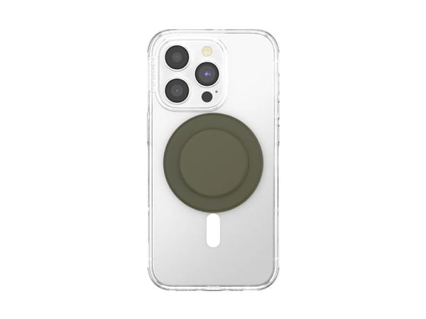 PopSockets 807492, Grep, Oliven, Ingen mønster, Apple, iPhone 17 Pro Max, 1 stykker
