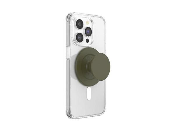 PopSockets 807492, Grep, Oliven, Ingen mønster, Apple, iPhone 17 Pro Max, 1 stykker