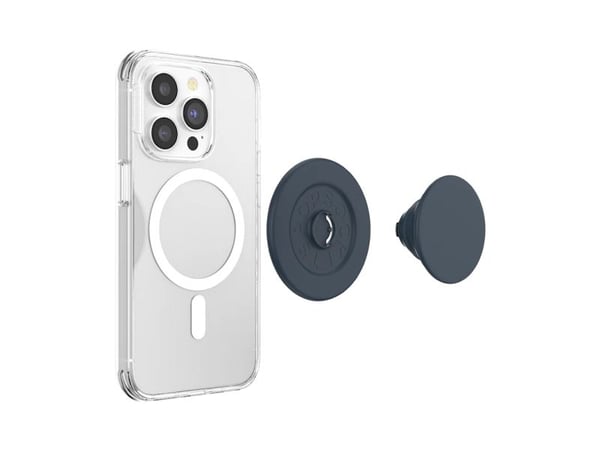 PopSockets 807490, Grep, Marineblå, Ingen mønster, Apple, iPhone 17 Pro Max, 1 stykker
