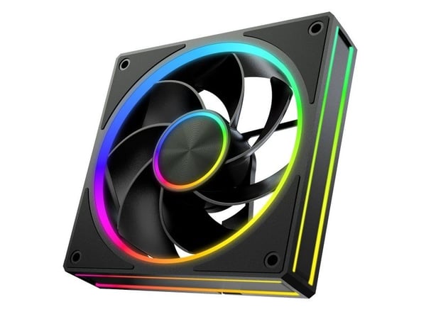 Modecom Volcano Loop 120 ARGB Reverse -tuuletin Musta (FAN-LOOP-120R-ARGB-100)