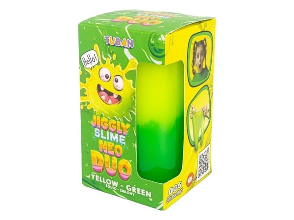 TUBAN JigglySlime neoduo gul-grön 430 g TU3810 38106