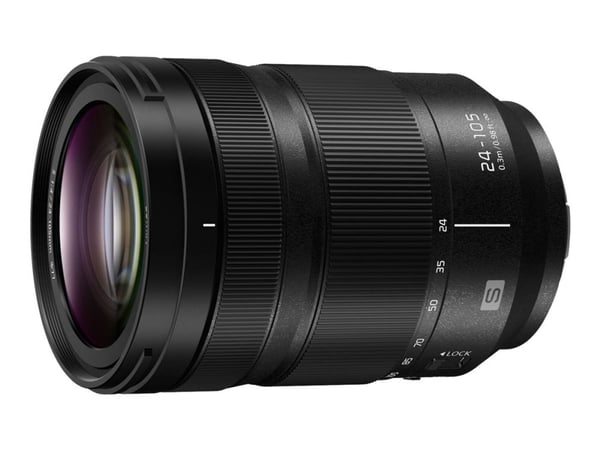 Panasonic Lumix S - Zoomlins - 24 mm - 105 mm - f/4.0 Macro O.I.S. - L-Mount - för Leica SL2, SL2-S; Leica CL; Panasonic Lumix DC-BS1H, S1, S1R, S1...