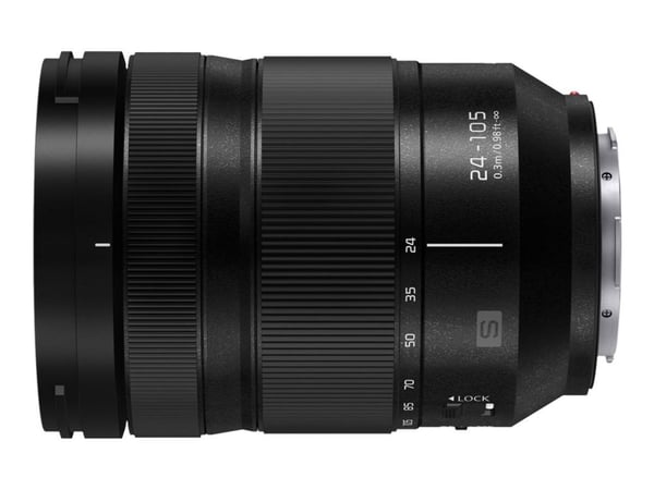 Panasonic Lumix S - Zoom-linse - 24 mm - 105 mm - f/4.0 Macro O.I.S. - L-Mount - for Leica SL2, SL2-S; Leica CL; Panasonic Lumix DC-BS1H, S1, S1R, ...