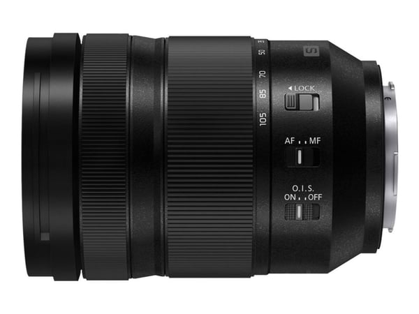 Panasonic Lumix S - Zoom-linse - 24 mm - 105 mm - f/4.0 Macro O.I.S. - L-Mount - for Leica SL2, SL2-S; Leica CL; Panasonic Lumix DC-BS1H, S1, S1R, ...