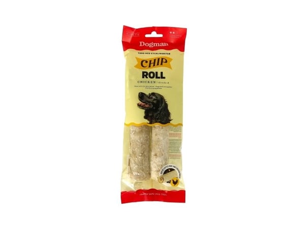 DOGMAN Chicken Chip Roll m kyll 2-p M 17,5cm