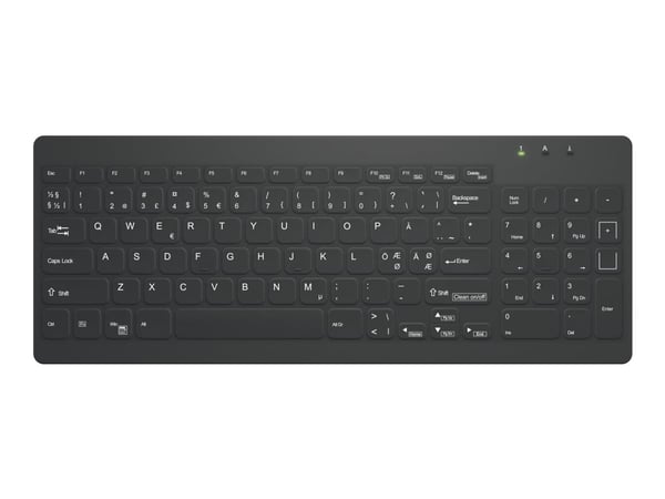 Contour Active Key MedicalKey ClassicClean - Tangentbord - medicinsk, hygienisk design - compact - trådlös - USB, 2.4 GHz - QWERTY - hela norden - ...