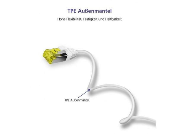 Helos 263773, 20 m, Cat6a, S/FTP (S-STP), RJ-45, RJ-45, Röd