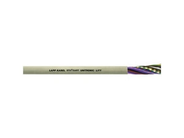 Lapp styrkabel 4 x 0,25 mm² oavskärmad koppar, blank grå (0028304/50)