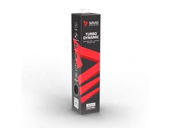 Savio Black Edition Turbo Dynamic - Musematte - størrelse XL