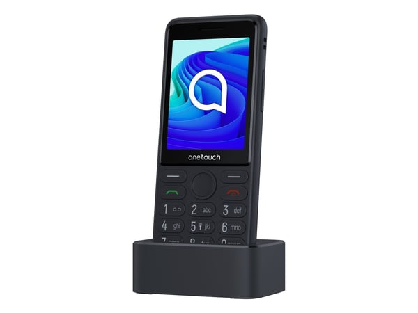 TCL OneTouch 4042S, Perusmalli, Kaksois-SIM, 7,11 cm (2.8"), Bluetooth, 1500 mAh, musta