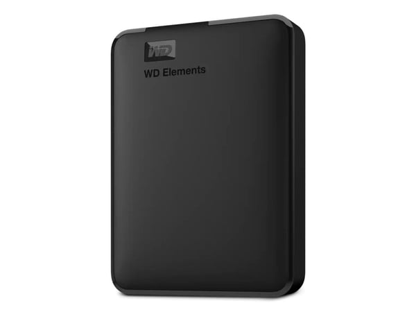 WD Elements Portable WDBNEF0060BBK - Harddisk - 6 TB - ekstern (bærbar) - USB 3.2 Gen 1