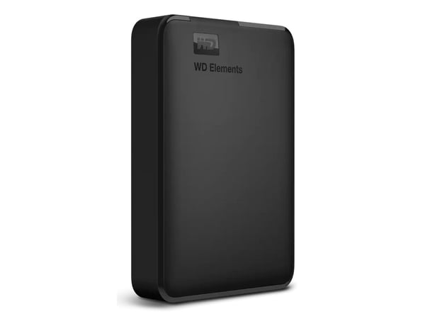 WD Elements Portable WDBNEF0060BBK - Harddisk - 6 TB - ekstern (bærbar) - USB 3.2 Gen 1