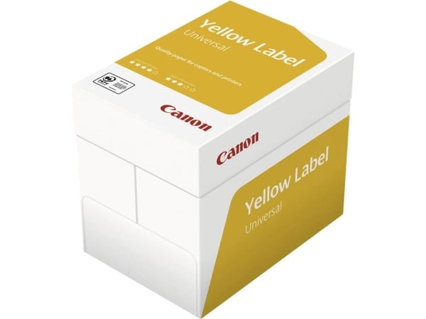 Canon Yellow Label Universal WOP510 - 104 mikroner - hvit - A4 (210 x 297 mm) - 80 g/m² - 500 ark papir