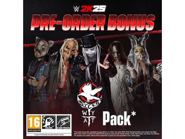 Take-Two Interactive WWE 2K25 (Xbox SX, Xbox One), Xbox One/Xbox Series X, Flerspillermodus, Fysisk medium