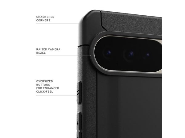 Urban Armor Gear 614466114040, Etui, Google, Pixel 10 Pro XL, 17,3 cm (6.8"), Svart