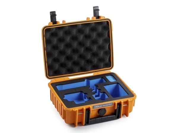 B&W Cases PP.41.GoPro13, Hård veske, Oransje, Polypropylen (PP), Skum, Monokromatisk, 4100 l