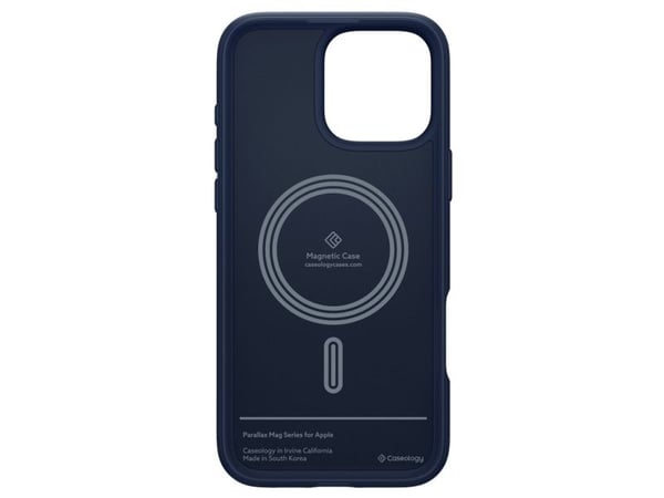 Caseology Parallax Mag, Etui, Apple, iPhone 16 Pro, 16 cm (6.3"), Mørkeblå