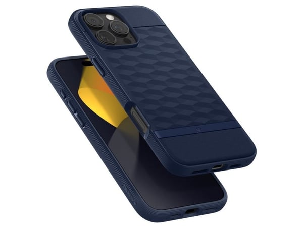 Caseology Parallax Mag, Etui, Apple, iPhone 16 Pro, 16 cm (6.3"), Mørkeblå