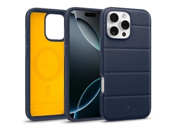 Caseology Athlex Mag, Etui, Apple, iPhone 16 Pro, 16 cm (6.3"), Marineblå