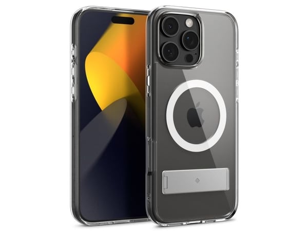 Caseology Capella Mag (Kickstand), Etui, Apple, iPhone 16 Pro Max, 17,5 cm (6.9"), Gjennomsiktig, Hvit