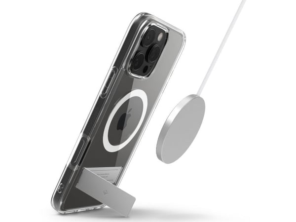Caseology Capella Mag (Kickstand), Etui, Apple, iPhone 16 Pro Max, 17,5 cm (6.9"), Gjennomsiktig, Hvit