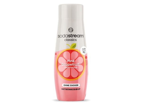 SodaStream 1024256491, Karbonatiserende sirup, Rosa, Rød, Hvit, Gult, Grapefrukt, 440 ml, 9 l, 1 stykker