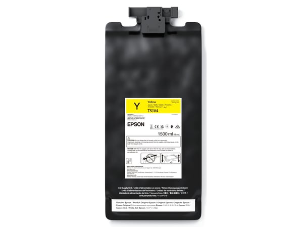 Epson UltraChrome GS3, Keltainen, 1500 ml, 1 kpl, Kertapakkaus