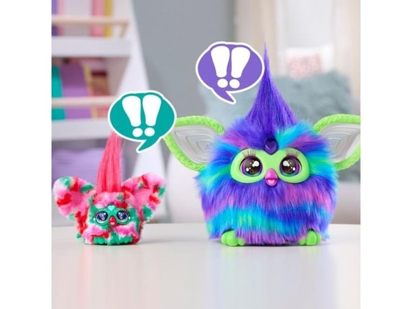 Furby Furblets Pep-Mint, Tegneseriefigur, 6 år, Interaktiv, Gir fra seg lyd, LR44