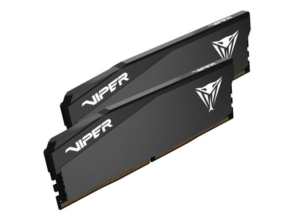 PATRIOT VIPER ELITE 5 ULTRA - DDR5 - sett - 32 GB: 2 x 16 GB - DIMM 288-pin - 6000 MT/s / PC5-48000 - CL28 - 1.4 V - ikke-bufret - on-die ECC - svart