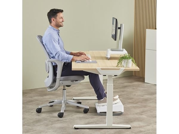 Fellowes Breyta, Silikon, Grå, EN ISO 9241-5, 60 mm, 180 mm, 17,5 mm