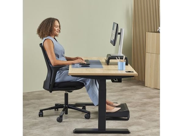 Fellowes Breyta, Lyseblå, Silikon, EN ISO 9241-5, 60 mm, 180 mm, 17,5 mm