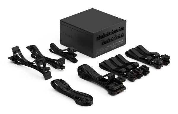 Fractal Design Ion 3 Gold - Strømforsyning (intern) - ATX12V 3.1 - 80 PLUS Gold - AC 100-240 V - 750 Watt - aktiv PFC - sort