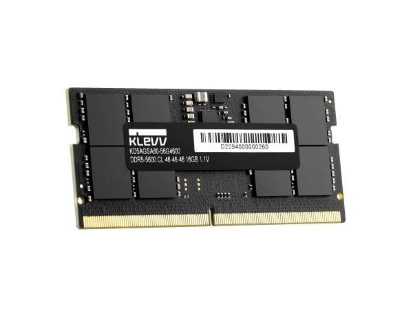 Klevv SO-DIMM, 32 GB, 1 x 32 GB, DDR5, 262-pinners SO-DIMM