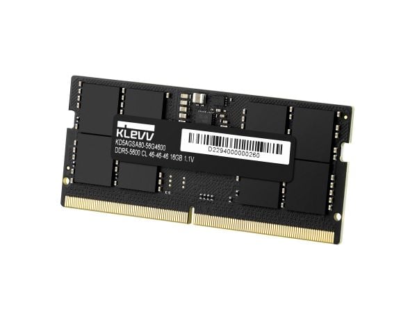 Klevv SO-DIMM, 32 GB, 1 x 32 GB, DDR5, 262-pinners SO-DIMM