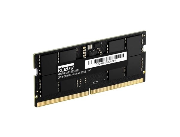 Klevv SO-DIMM, 32 GB, 1 x 32 GB, DDR5, 262-pinners SO-DIMM
