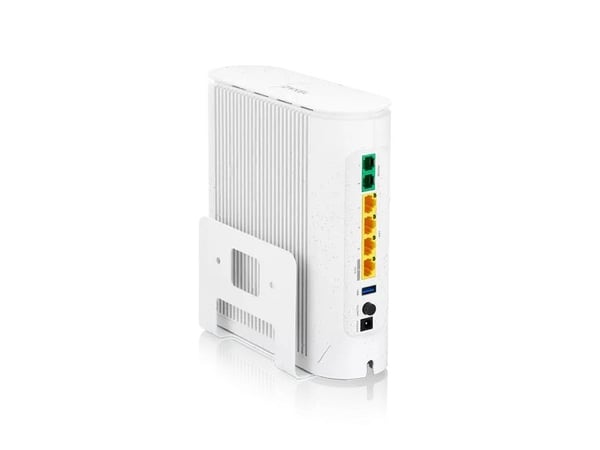 Zyxel EE Series EE3301-00 - Trådløs ruter - MPro Mesh Solutions 4-portssvitsj - 2.5GbE, Wi-Fi 7, 1GbE - Wi-Fi 5 - Dobbeltbånd - VoIP-gateway - vegg...