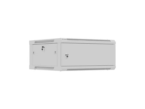 19" 4U 600X600 GRÅ METALLDØR LANBERG RACKINSTALLASJONSSKAP (FLAT PAKKE)