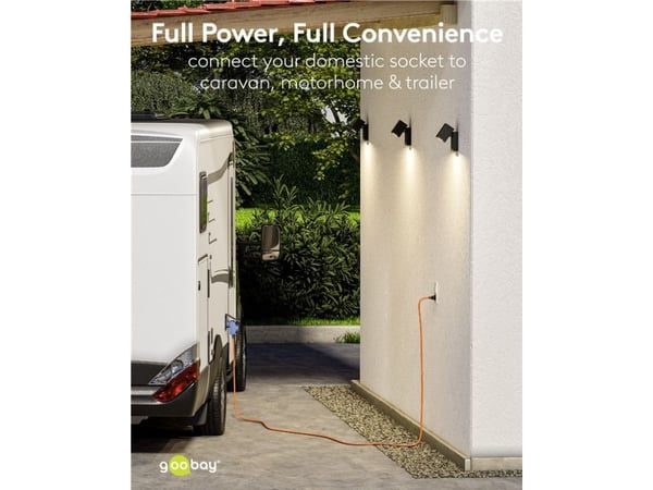 Goobay 76222, 1,5 m, CEE7/3, H07RN-F 3G2.5, 230 V