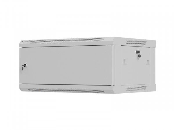 Lanberg 19" RACK HANGING INSTALLATION BOX 4U 600X450 harmaa METALLIOVET (FLAT PACK)