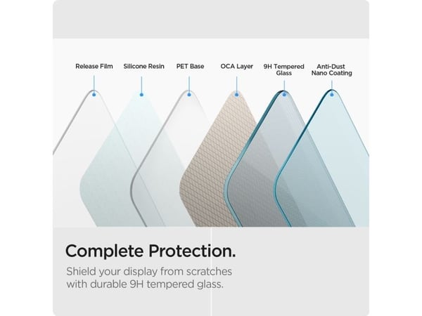Spigen GLAS.tR Slim, Samsung, Galaxy XCover 7 Pro/7, Ripebestandig, Gjennomsiktig, 2 stykker