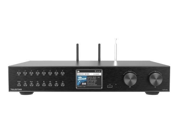 TELESTAR TOP 500 Musta Monitoimiradiot HiFi-komponentti