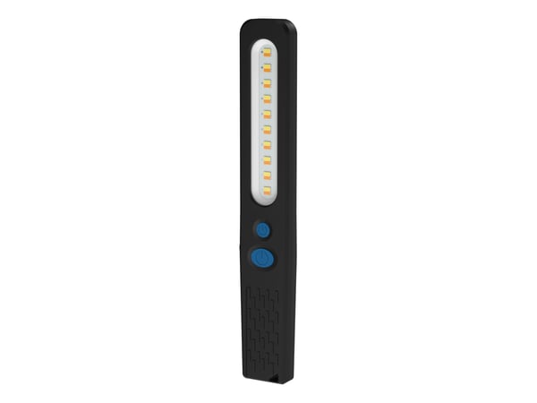 Ansmann WL390R, LED, Kjølig hvit, Varm hvit, 385 lm, Sort, Plast, IP20